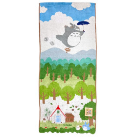 Mon voisin Totoro - Serviette torchon Dans le Ciel 34 x 80 cm