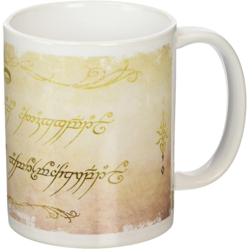 Lord of the Rings - Mug Inscription elfique Anneau