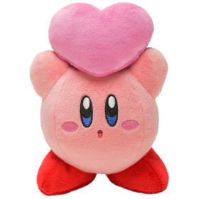 Kirby - Peluche 16 cm Kirby Coeur