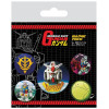 Gundam - Set de 5 badges