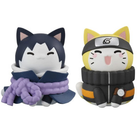 Naruto - Figurines Mega Cat Project Naruto & Sasuke Limited Ver.
