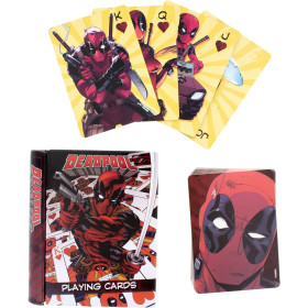 Marvel - Jeu de cartes Deadpool dans une boîte métallique
