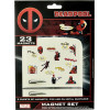 Marvel - Set de 23 aimants Deadpool