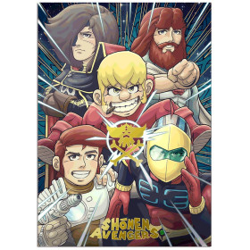 Shonen Avengers Ultimate - Golden Poster 30 x 40 cm