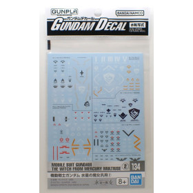 Gundam : The Witch from Mercury - Decals 134 Multiuse 2