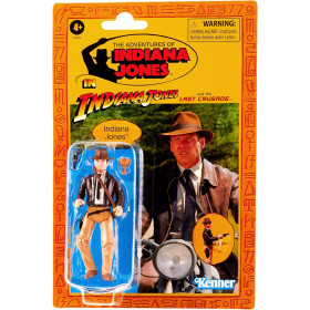 Indiana Jones - Figurine Retro Collection : Indiana Jones (La Dernière Croisade) 10 cm