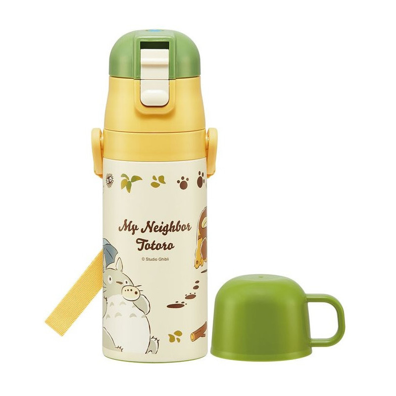 Mon Voisin Totoro - Bouteille thermos ouverture double Totoro & Chatbus