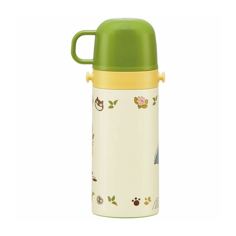 Mon Voisin Totoro - Bouteille thermos ouverture double Totoro & Chatbus