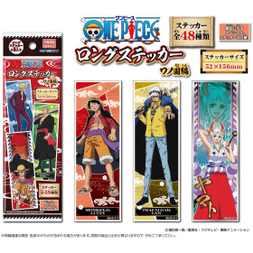 One Piece - Long Sticker Wano Country Arc  1 EXEMPLAIRE ALEATOIRE