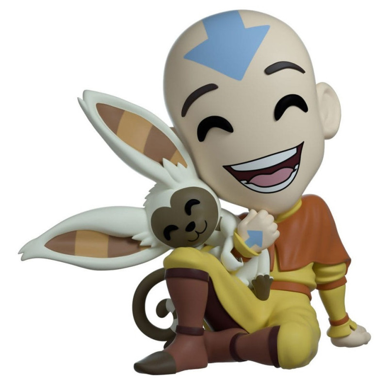 Avatar : The Last Airbender - Figurine Aang & Momo 10 cm