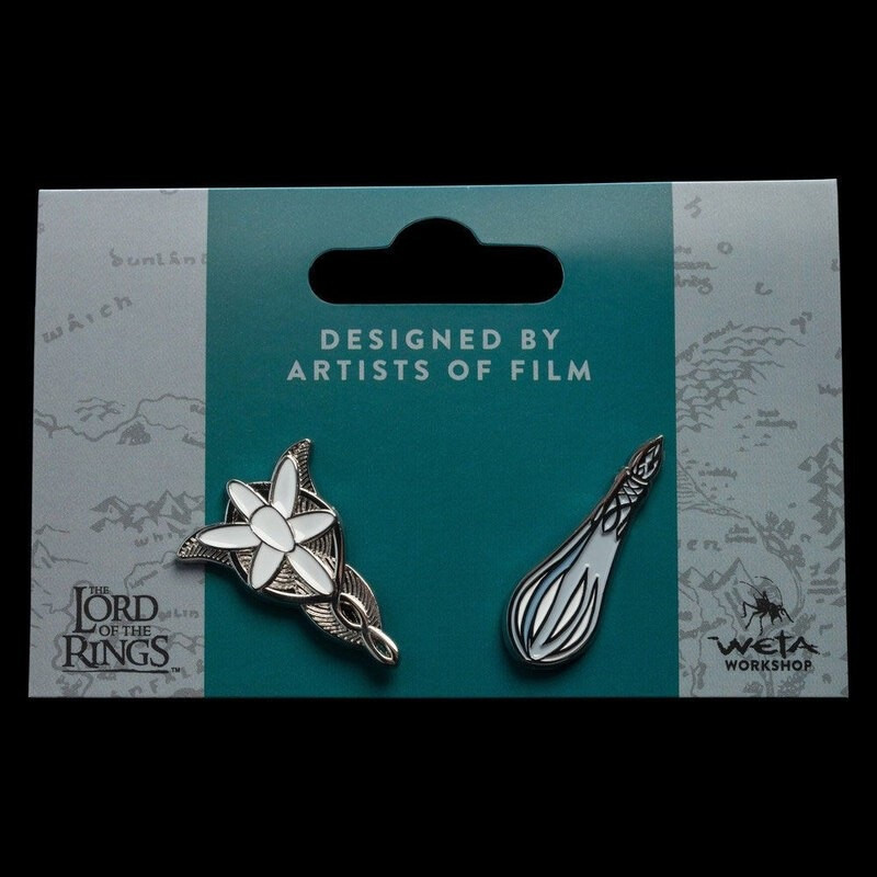 Lord of the Rings - Set de 2 pins Evenstar & Fiole de Galadriel