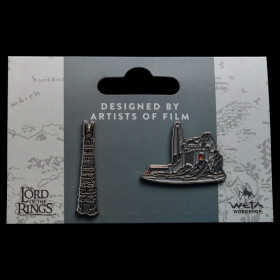 Lord of the Rings - Set de 2 pins Helm's Deep & Orthanc