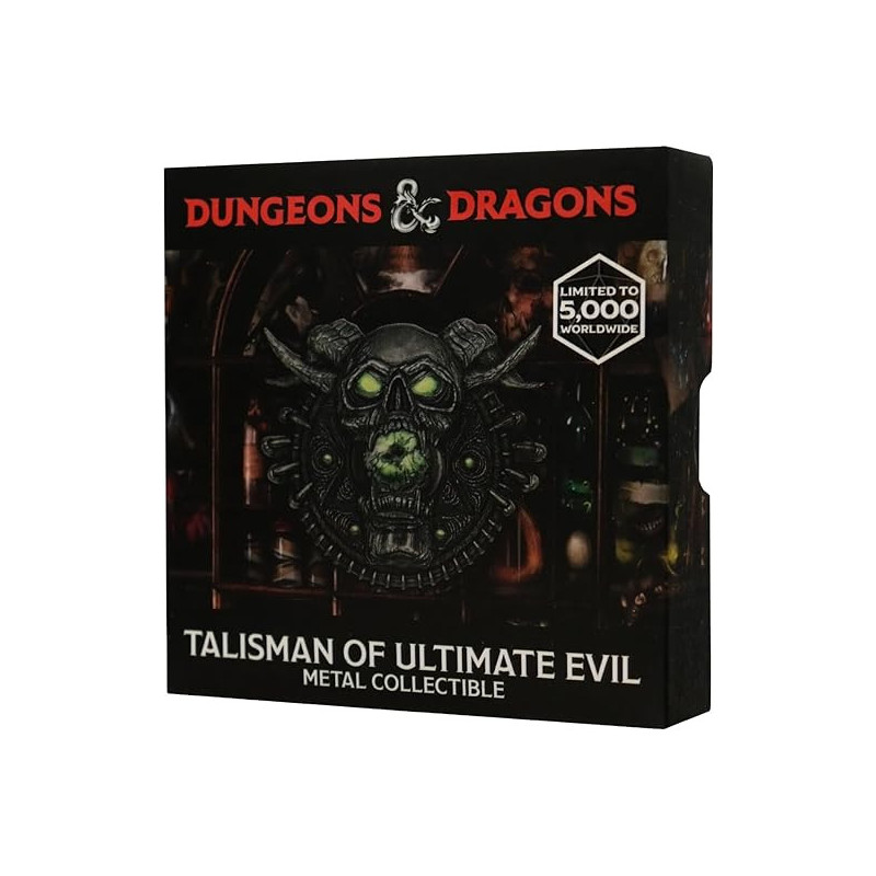 Dungeons and Dragons - Médaillon avec Art Card Talisman of Ultimate Evil