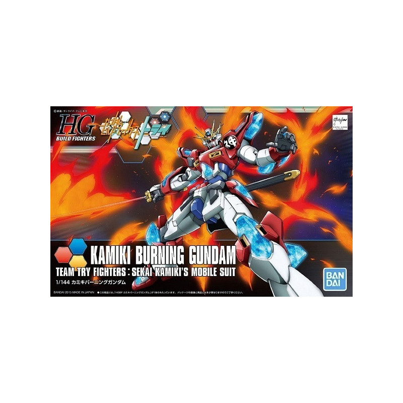 Gundam - HGBF 1/144 Kamiki Burning Gundam
