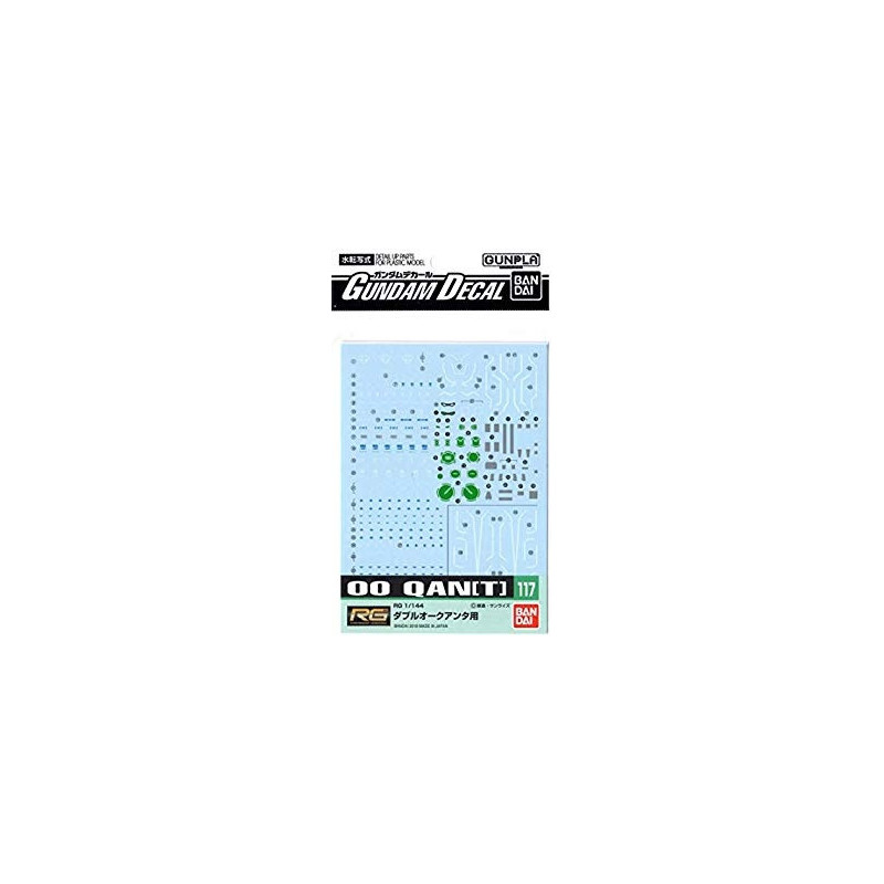 Gundam - Decals RG 1/144 117 00 QanT