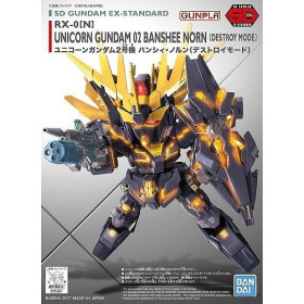 Gundam - SD EX-Standard RX-0[N] Unicorn Gundam Banshee Norn Destroy Mode