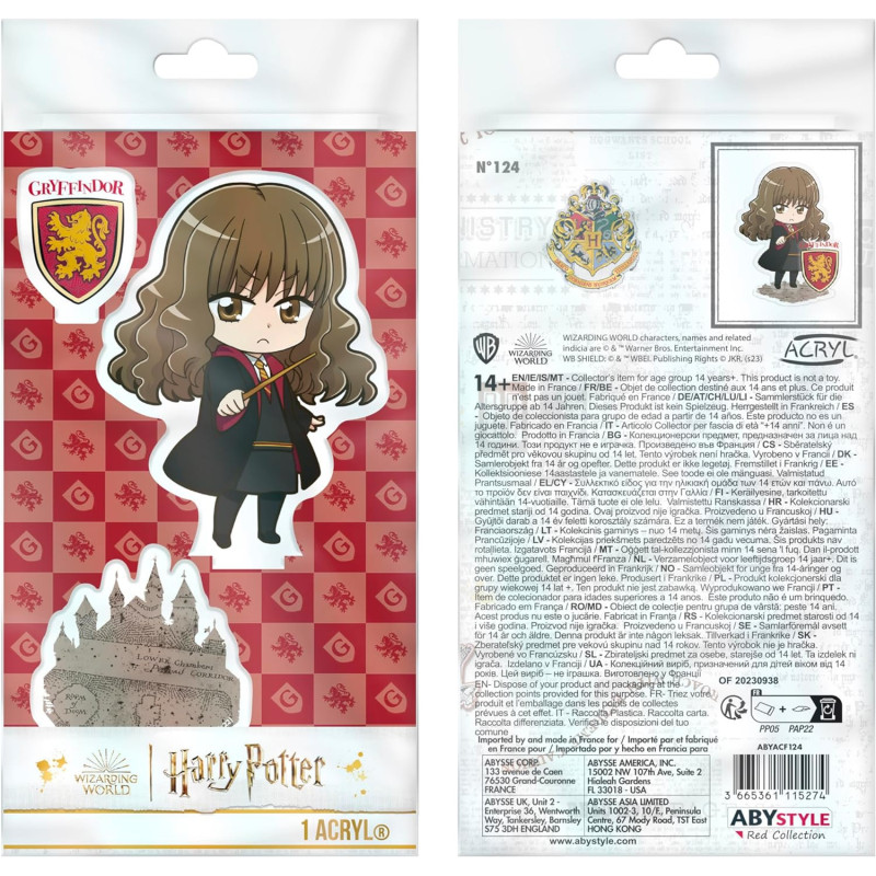 Harry Potter - Figurine Acryl plate à assembler Hermione 10 cm