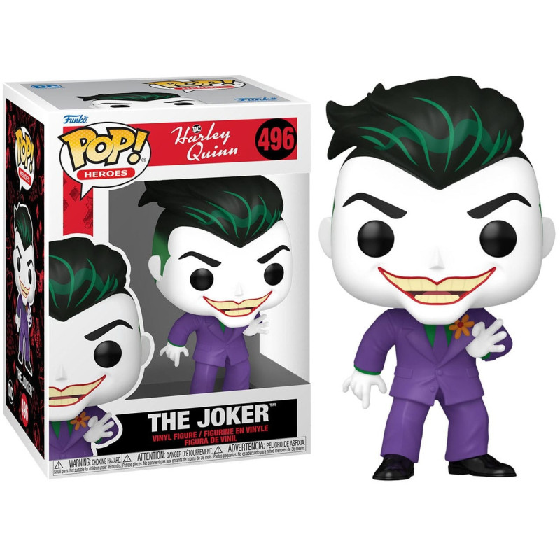 DC Comics - Pop! Harley Quinn Animated Series - The Joker n°496