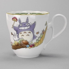 Mon voisin Totoro - Tasse porcelaine Totoro & Champignon