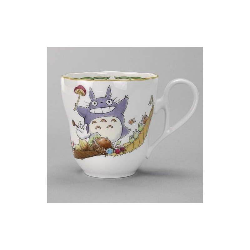 Mon voisin Totoro - Tasse porcelaine Totoro & Champignon