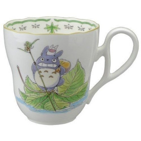 Mon voisin Totoro - Tasse porcelaine Totoro & Feuille