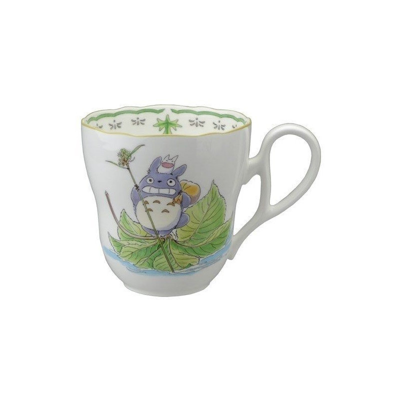 Mon voisin Totoro - Tasse porcelaine Totoro & Feuille