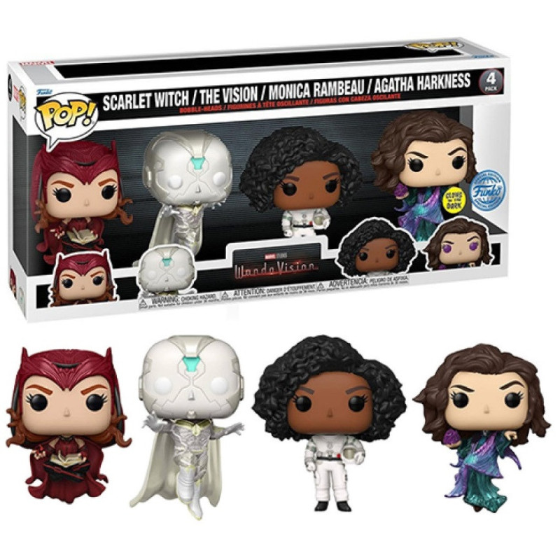 Marvel Studios : Wandavision - Pop! - 4-Pack