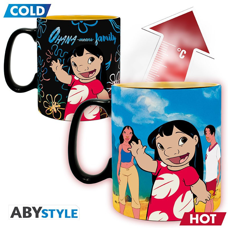 Disney : Lilo & Stitch - Mug thermo-réactif