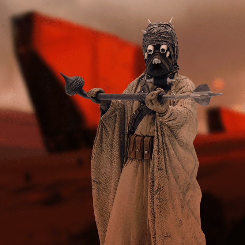 Star Wars - Attakus - Statue Elite - Tusken Raider 1/10e