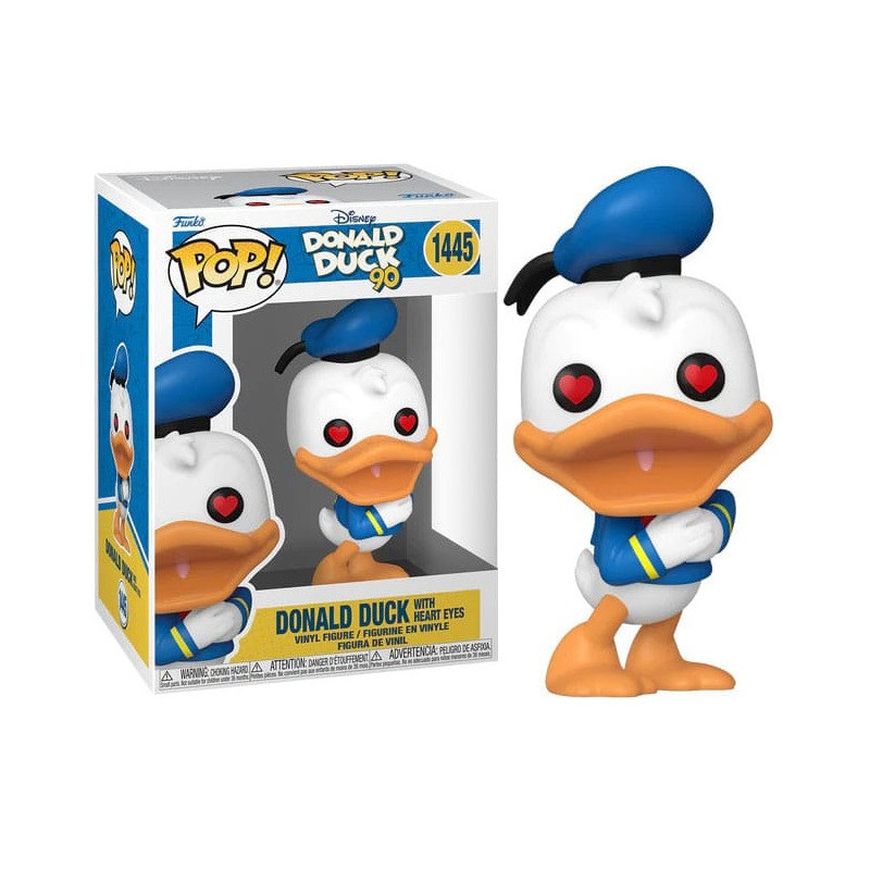 Disney Pop! - Donald Duck 90th - Donald with Heart Eyes n°1445