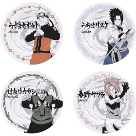 Naruto Shippuden - Set de 4 assiettes