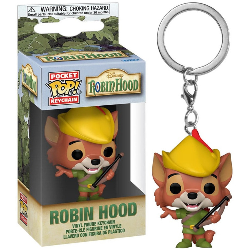 Disney : Robin des Bois - Pop! Pocket - Porte-clé Robin Hood