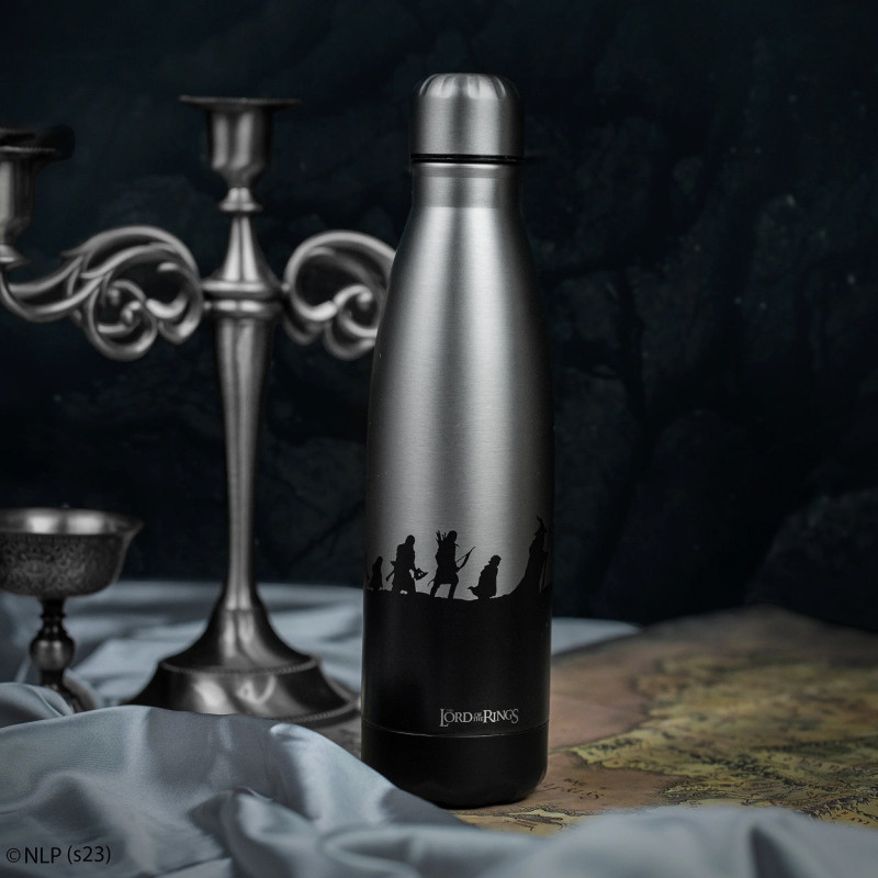 Lord of the Rings - Bouteille gourde isotherme 500 ml Fellowship (silver)