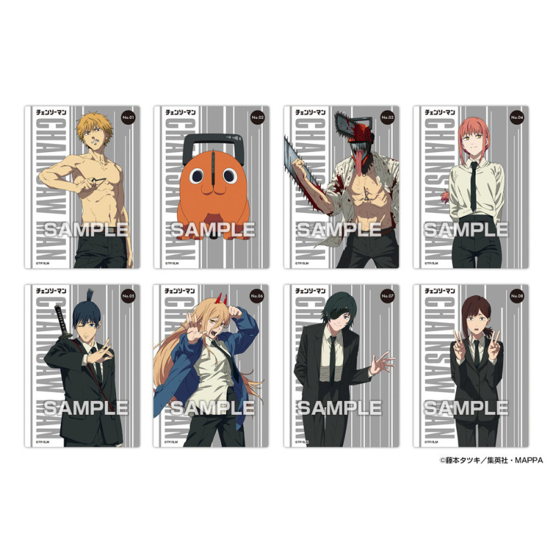 Chainsaw Man - Clear Card Collection Gum 1 EXEMPLAIRE ALEATOIRE