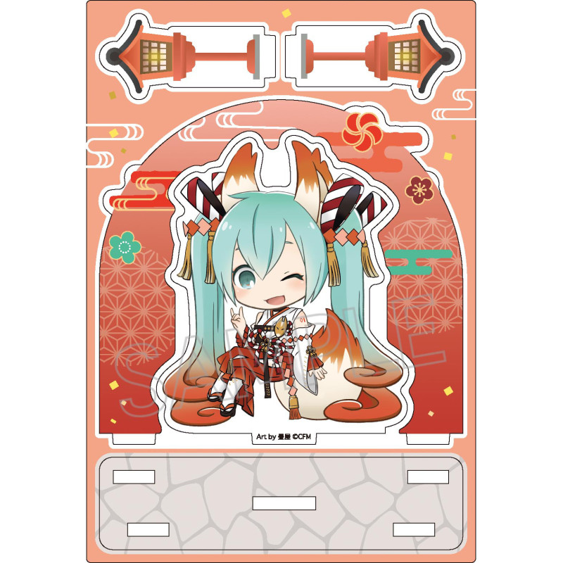 Hatsune Miku - Figurine Acrylic Stand Fox spirit (Plum)