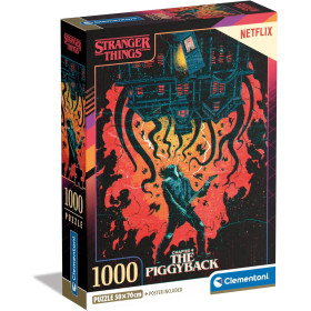 Stranger Things - Puzzle 1000 pièces The Piggyback