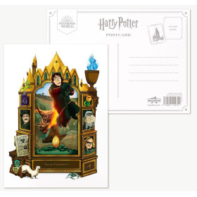 Harry Potter - Carte postale Accio Firebolt