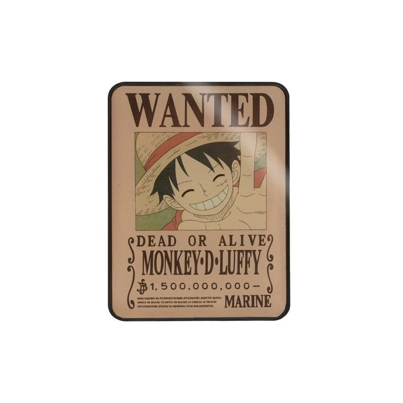 One Piece - Aimant Wanted Luffy