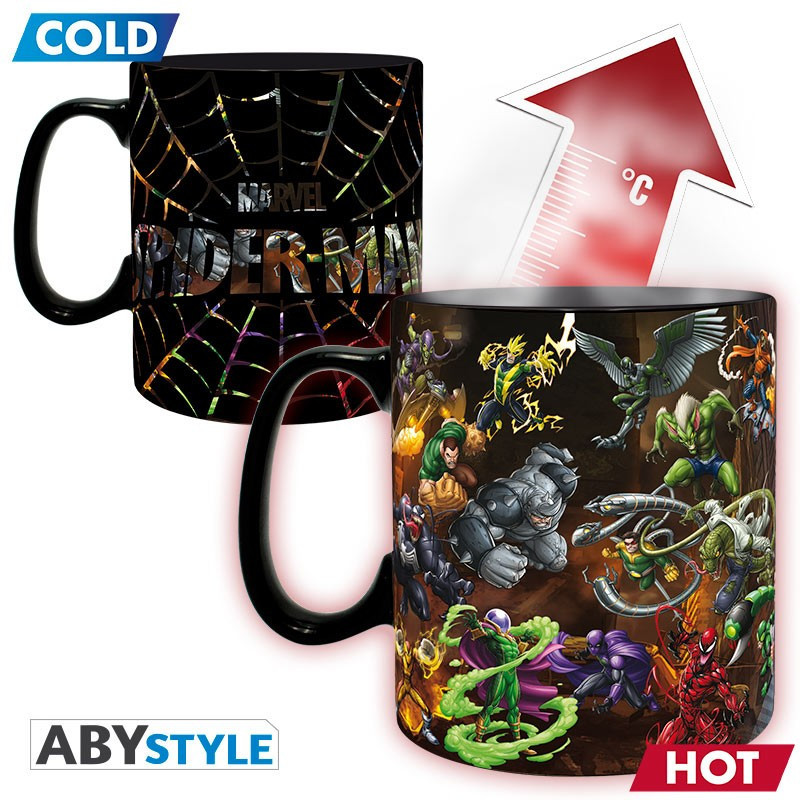 Marvel - Mug thermo-réactif Spider-Man