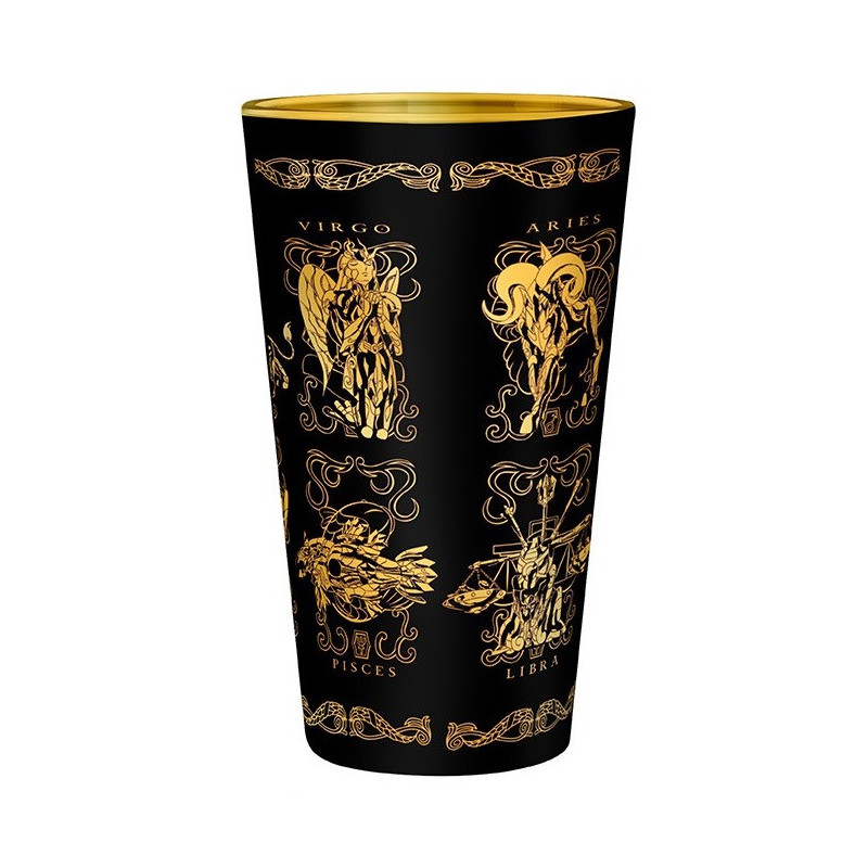 Saint Seiya - Verre XXL 400 ml Armures d'or