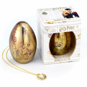 Harry Potter - Collier Golden Egg et boîte en métal