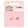 Pusheen - Boucles d'oreilles en forme de coeur