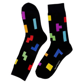 Tetris - Chaussettes Tetriminos Pattern