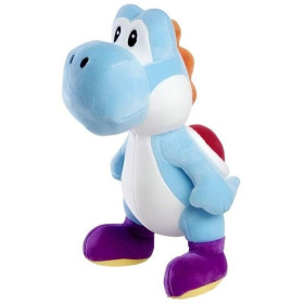 Super Mario - Peluche 23 cm : Yoshi Bleu
