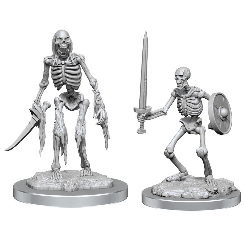 WizKids: Deep Cuts - Figurines miniatures à peindre Skeletons