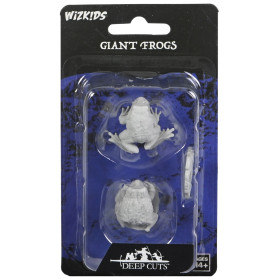 WizKids: Deep Cuts - Figurines miniatures à peindre Giant Frogs
