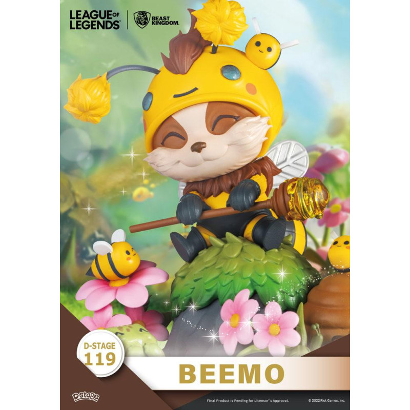 League of Legends - Figurine diorama D-Stage Beemo & BZZZiggs 15 cm