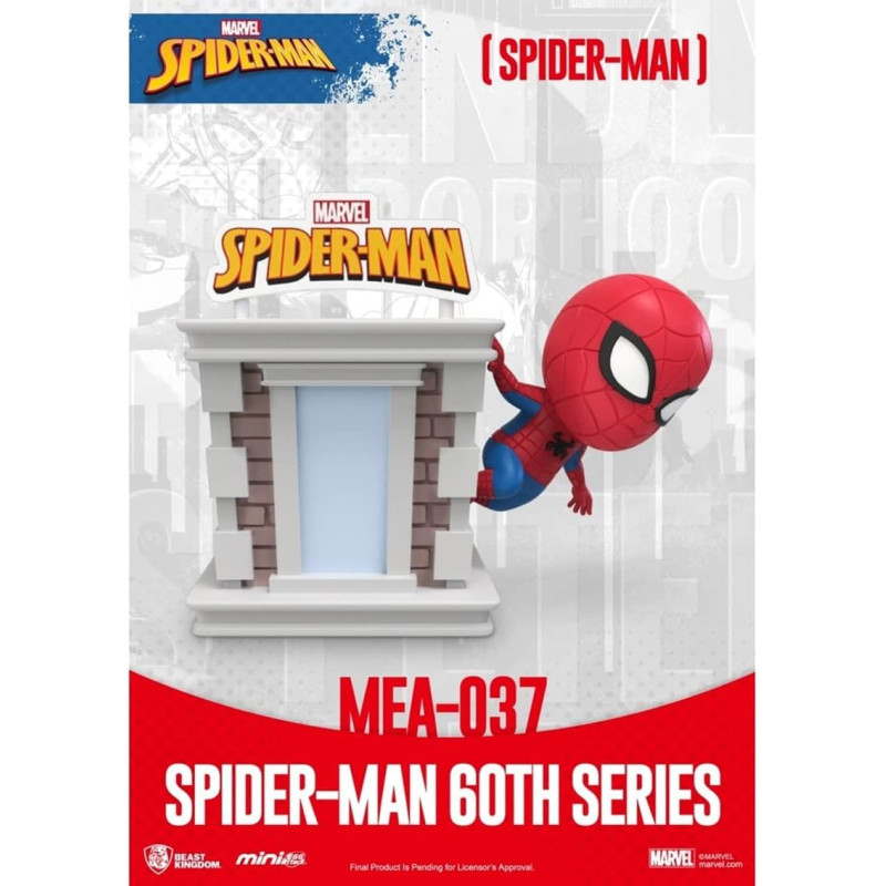 Marvel - Figurine Egg Attack : Spider-Man 60th Series