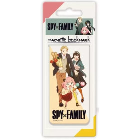 Spy X Family - Marque-page magnétique Cool vs Family