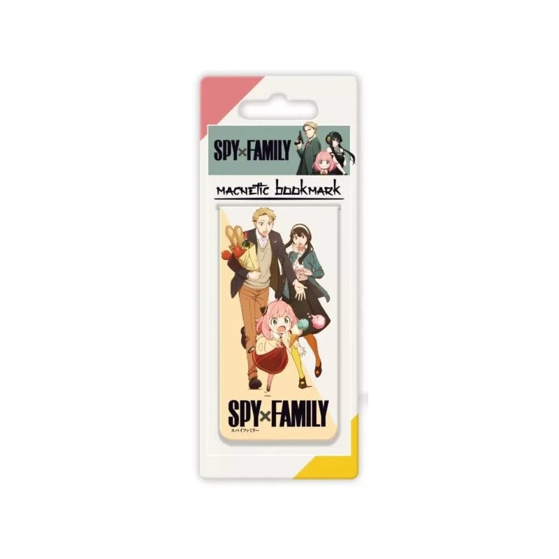 Spy X Family - Marque-page magnétique Cool vs Family